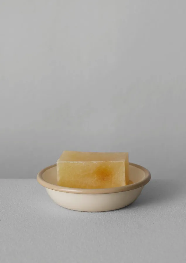Bathroom-TOAST Enamel Soap Dish Putty/Cream