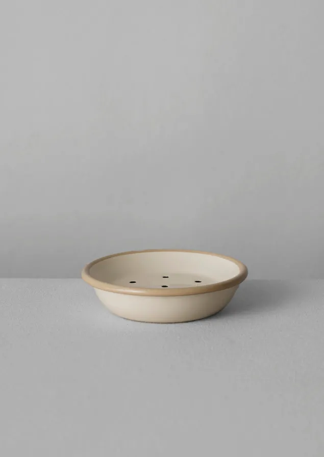 enamel_soap_dish_3.webp Bathroom-TOAST Enamel Soap Dish Putty/Cream