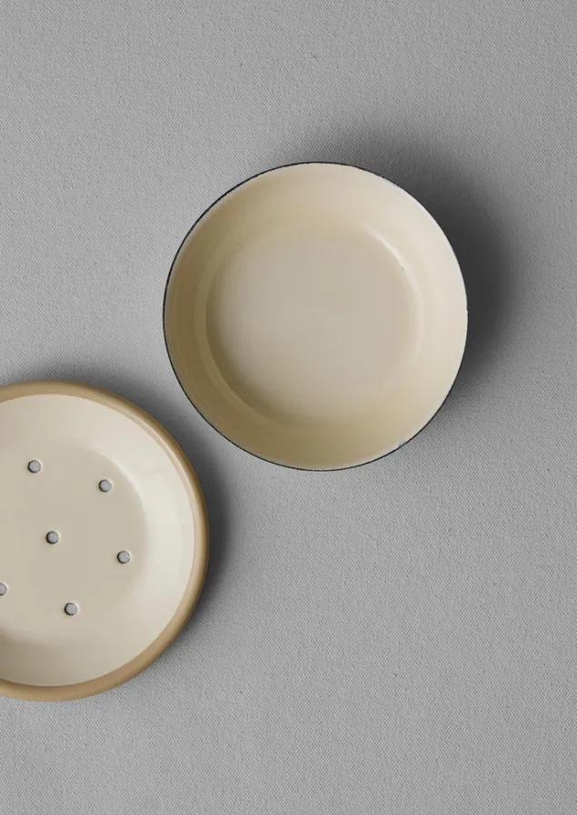 enamel_soap_dish_4.webp Bathroom-TOAST Enamel Soap Dish Putty/Cream