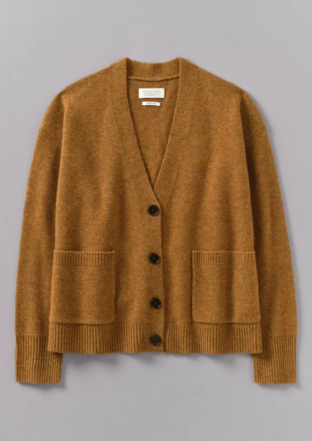 ffion_wool_cashmere_boxy_cardigan_4.webp Cashmere | Knitwear-TOAST Ffion Wool Cashmere Boxy Cardigan Turmeric