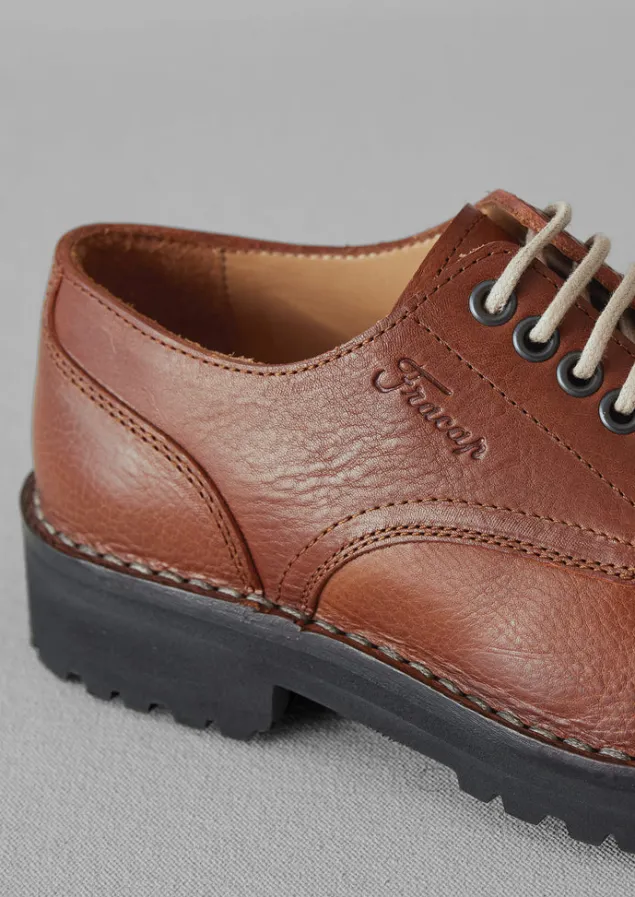 fracap_leather_postman_shoes_2.webp Shoes-TOAST Fracap Leather Postman Shoes Brown
