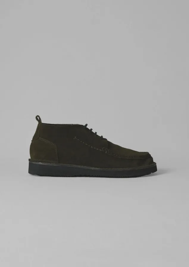 fracap_suede_camp_shoes_3.webp Shoes-TOAST Fracap Suede Camp Shoes Olive