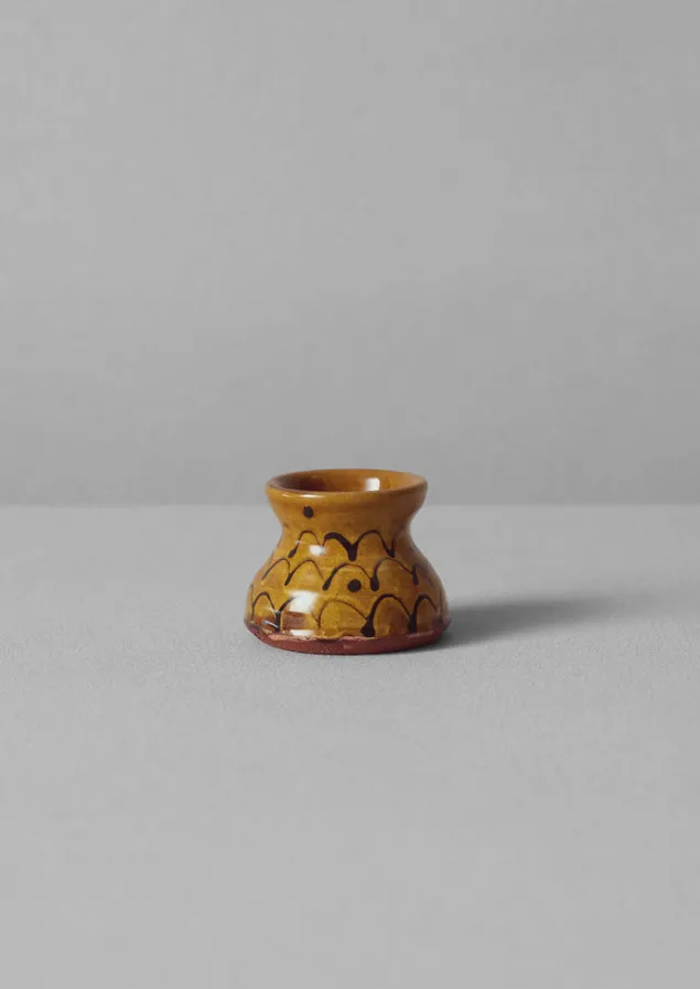 frances_savage_egg_cup_set_9.webp Ceramics | Kitchen-TOAST Frances Savage Egg Cup Set Honey/Terracotta