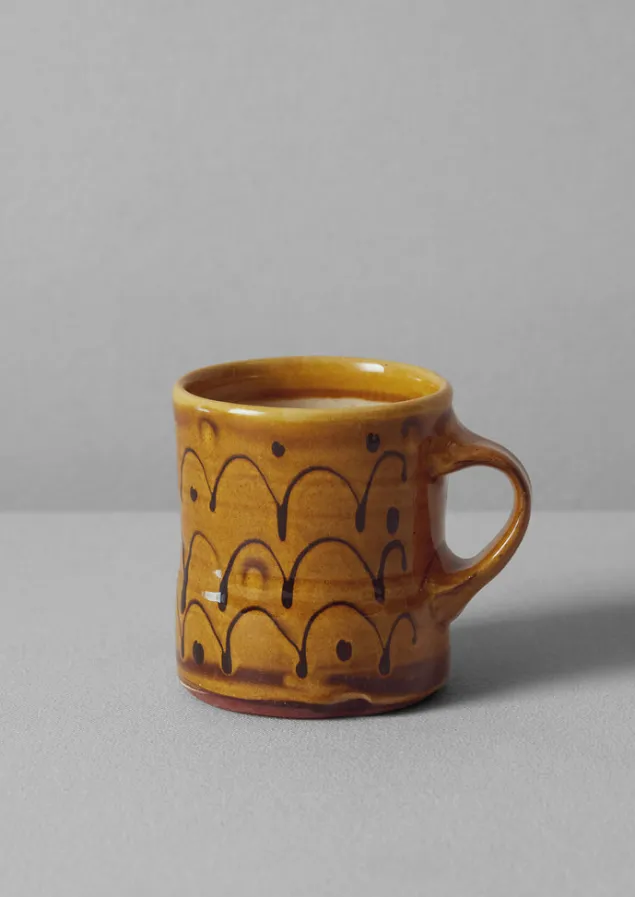 Ceramics | Tableware-TOAST Frances Savage Mug Honey/Terracotta