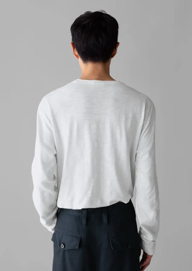 frank_cotton_long_sleeve_tee_4-2.webp Loungewear | Tops & Tees-TOAST Frank Cotton Long Sleeve Tee Chalk