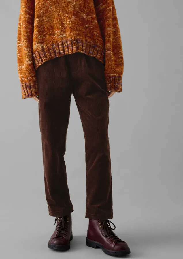 Cord | Trousers-TOAST Gabi Organic Cord Pull On Trousers Chestnut