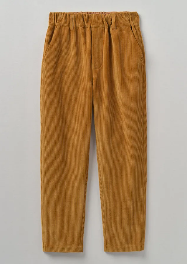 gabi_organic_cord_pull_on_trousers_3-2.webp Cord | Trousers-TOAST Gabi Organic Cord Pull On Trousers Toffee