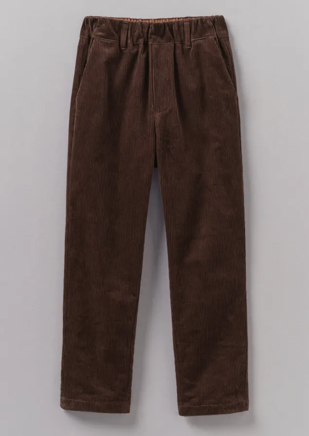 gabi_organic_cord_pull_on_trousers_5-3.webp Cord | Trousers-TOAST Gabi Organic Cord Pull On Trousers Chestnut