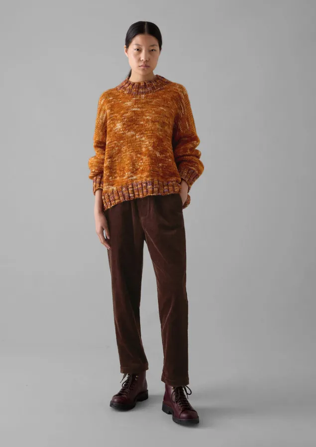 gabi_organic_cord_pull_on_trousers_7-2.webp Cord | Trousers-TOAST Gabi Organic Cord Pull On Trousers Chestnut
