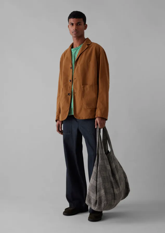 garment_dyed_brushed_cotton_jacket_11.webp Workwear | Coats & Jackets-TOAST Garment Dyed Brushed Cotton Jacket Sandstone