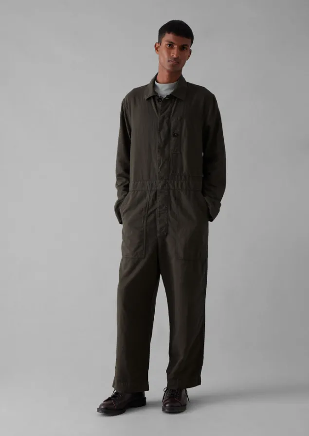 garment_dyed_canvas_overalls_10.webp Linen | Workwear-TOAST Garment Dyed Canvas Overalls TentGreen
