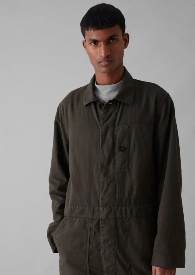 garment_dyed_canvas_overalls_5.webp Linen | Workwear-TOAST Garment Dyed Canvas Overalls TentGreen