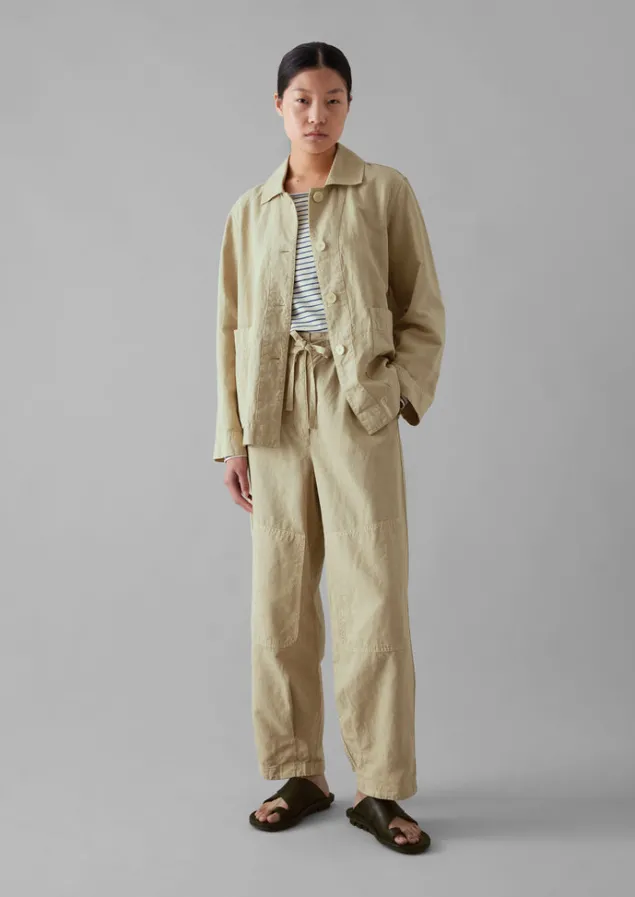 garment_dyed_cotton_linen_canvas_trousers_13.webp Linen | Trousers-TOAST Garment Dyed Cotton Linen Canvas Trousers Fallow