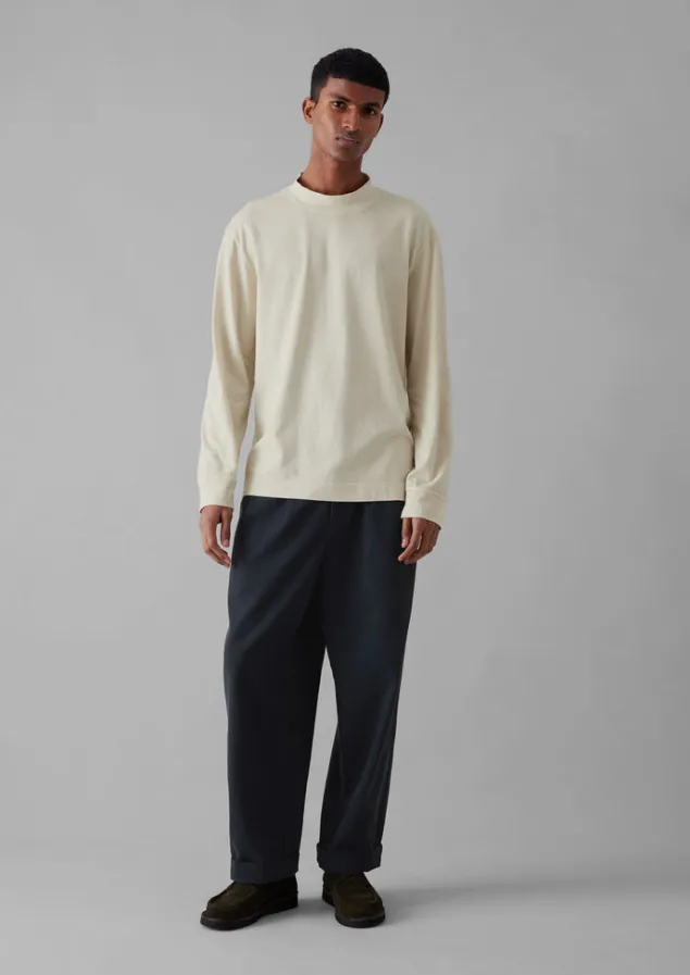 garment_dyed_cotton_long_sleeve_tee_4.webp Tops & Tees-TOAST Garment Dyed Cotton Long Sleeve Tee Soya