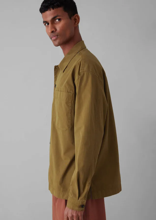 garment_dyed_cotton_twill_shirt_6.webp Workwear | Shirts-TOAST Garment Dyed Cotton Twill Shirt GoldenSand