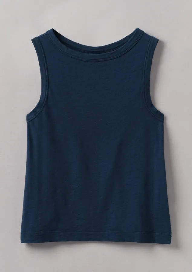 garment_dyed_organic_cotton_tank_top_3-3.webp Jersey | Tops & Tees-TOAST Garment Dyed Organic Cotton Tank Top DuffleBlue