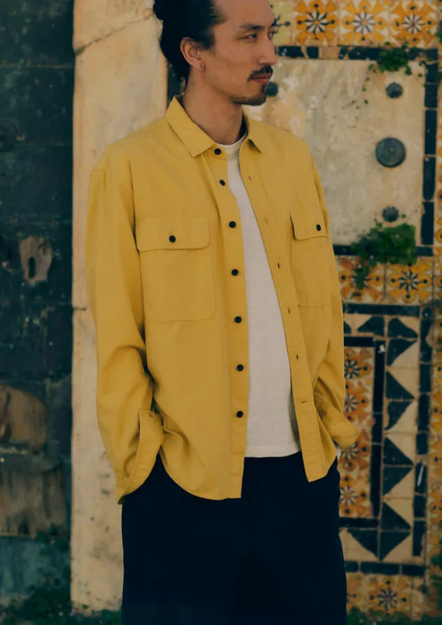 Workwear | Shirts-TOAST Garment Dyed Oxford Workwear Shirt SoftTopaz