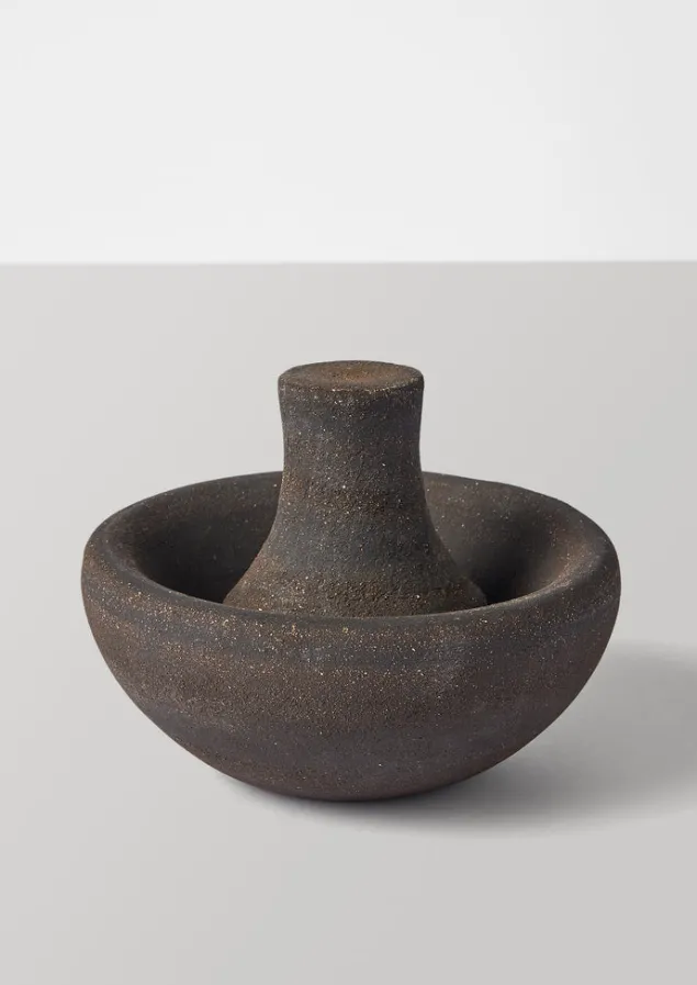 Ceramics | Kitchen-TOAST Grace McCarthy Pestle and Mortar VulcanBlack