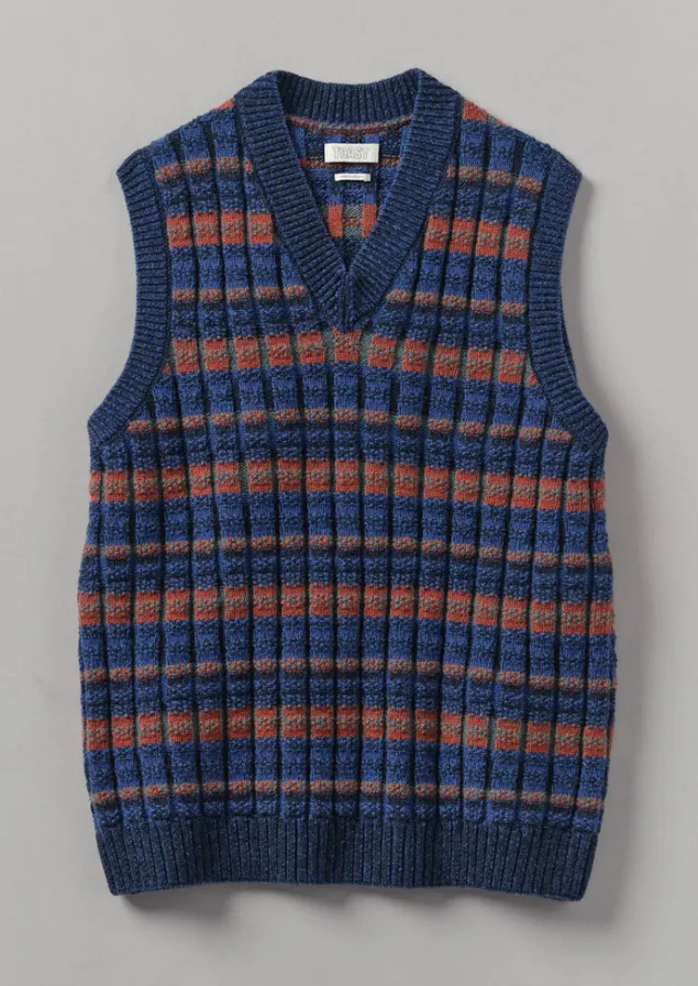 grid_stitch_tank_top_7.webp Tops & Tees | Knitwear-TOAST Grid Stitch Tank Top BlueMulti