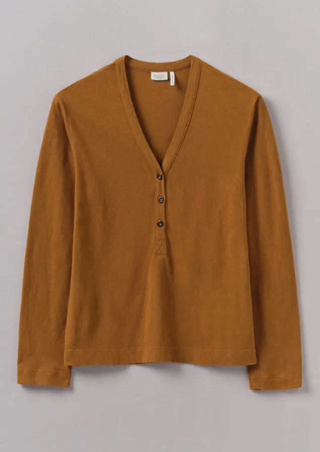 half_placket_cotton_linen_tee_10-1.webp Linen | Jersey-TOAST Half Placket Cotton Linen Tee Cumin