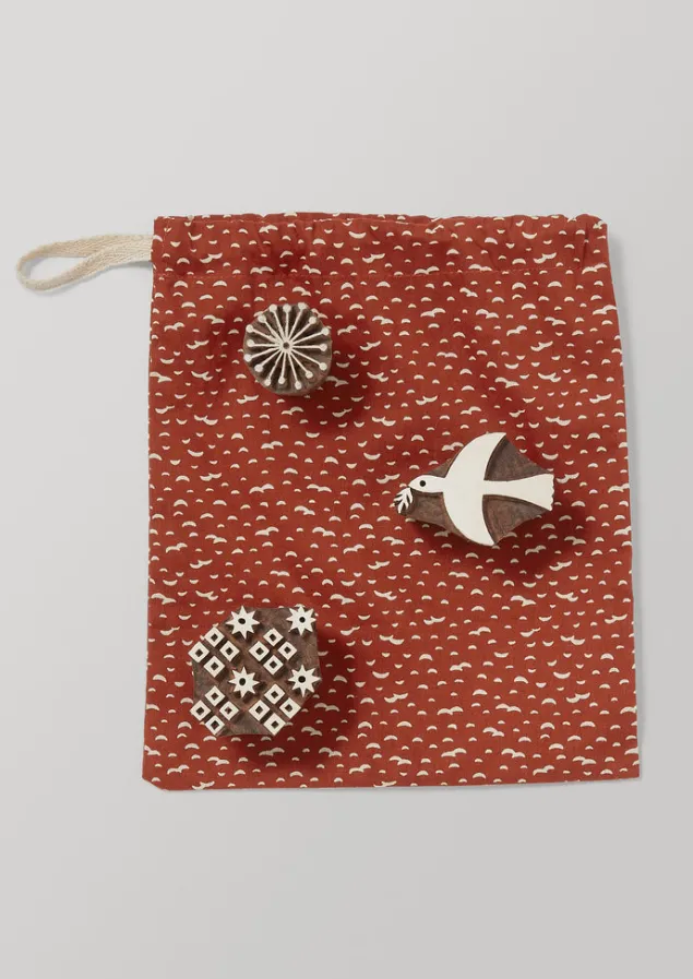 Stationery | Christmas Decorations-TOAST Hand Carved Dove Block Printing Kit Multi