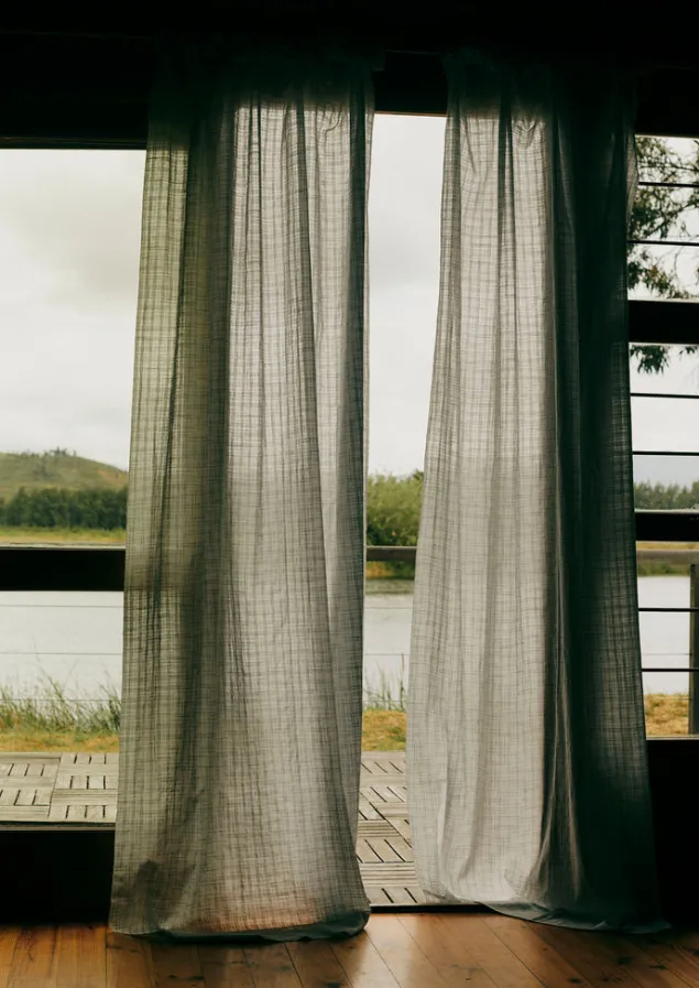 hand_woven_space_dye_curtain_set_2-1.webp Textiles | Curtains-TOAST Hand Woven Space Dye Curtain Set Chalk/BreezeBlue