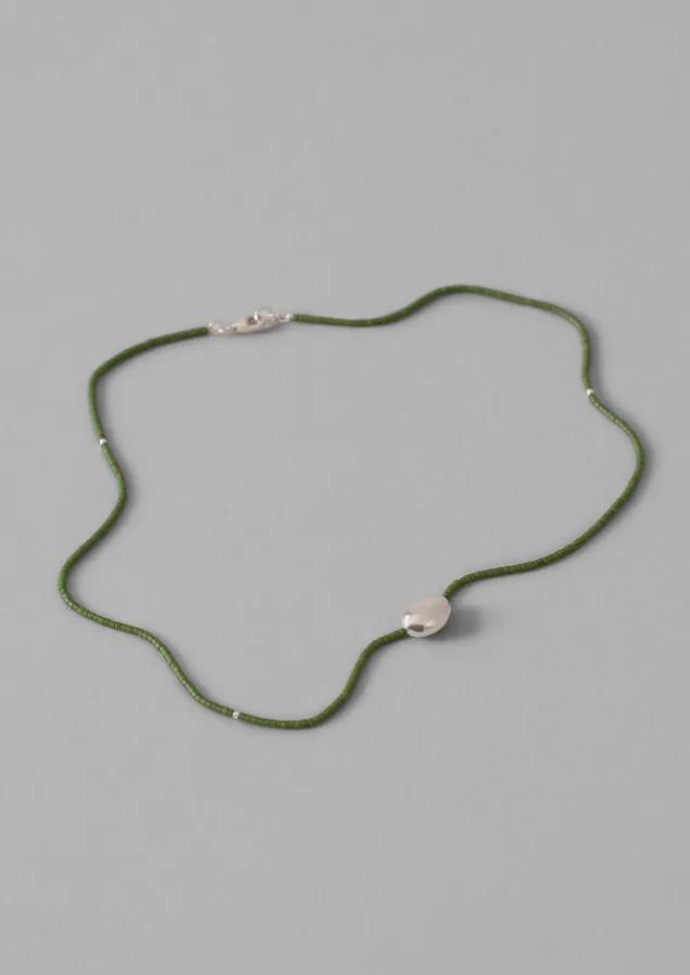 Jewellery-TOAST Helena Rohner Miyuki Glass Necklace Fern