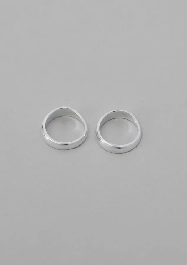 helena_rohner_organic_stacking_ring_2.webp Jewellery-TOAST Helena Rohner Organic Stacking Ring Silver