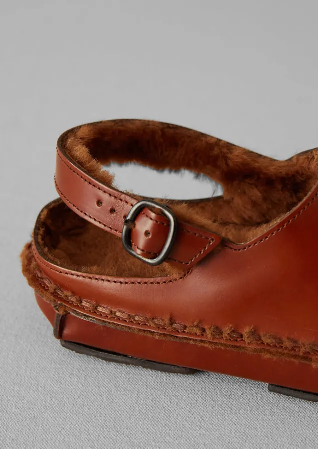 hereu_cargol_sheepskin_mules_2.webp Shoes-TOAST Hereu Cargol Sheepskin Mules Tan