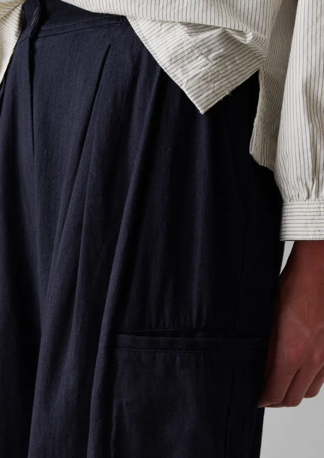 indigo_cotton_twill_wide_leg_trousers_3.webp Trousers-TOAST Cotton Twill Wide Leg Trousers Indigo