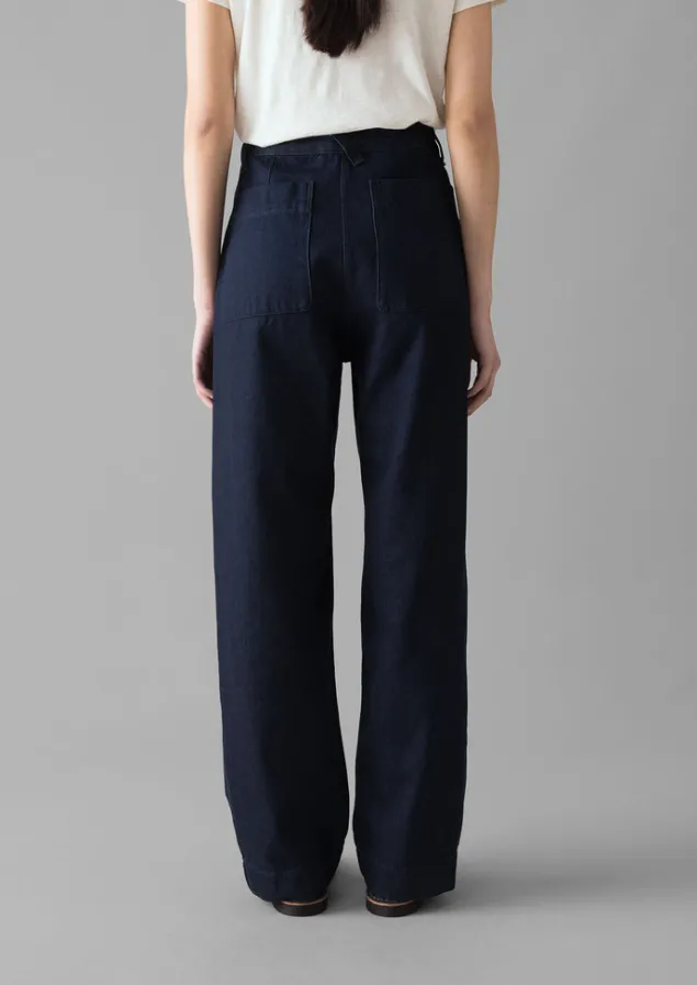 indigo_denim_slim_leg_trousers_25.webp Denim | Workwear-TOAST Denim Slim Leg Trousers Indigo