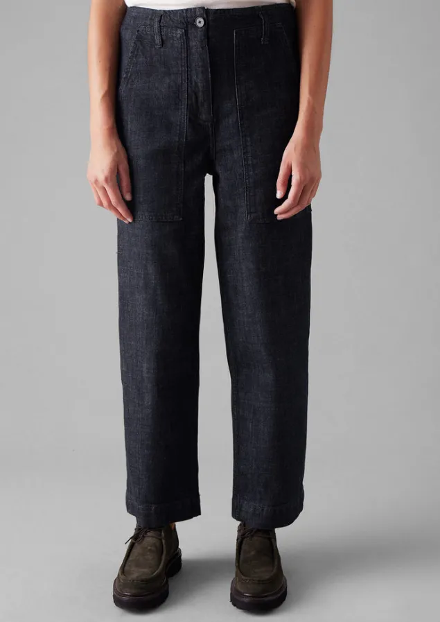Denim | Workwear-TOAST Denim Workwear Trousers Indigo
