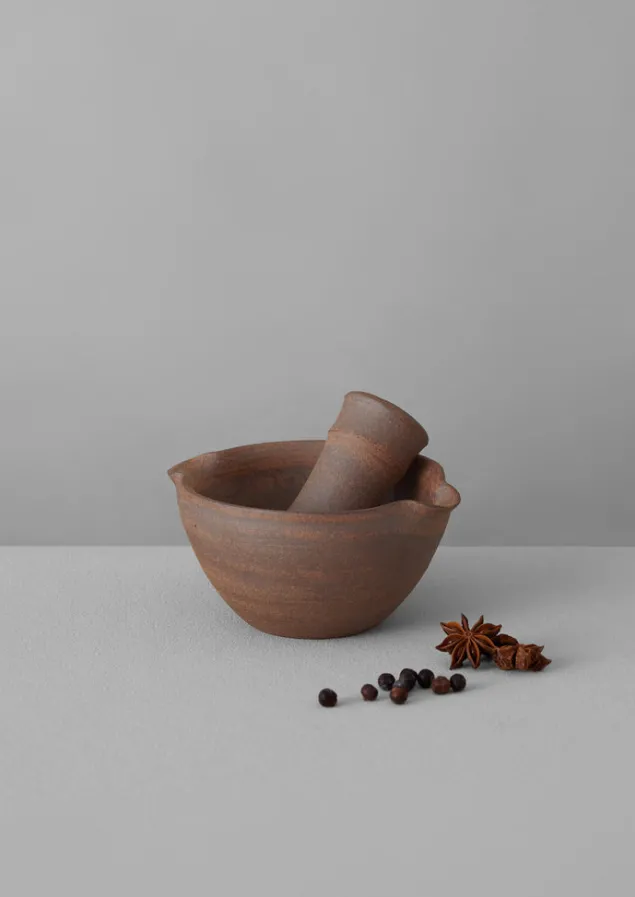 Ceramics | Kitchen-TOAST Jynsym Ong Pestle and Mortar RedClay
