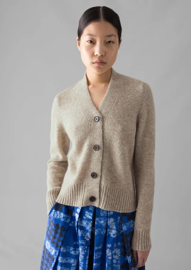 kaia_vneck_wool_cardigan_2-3.webp Knitwear-TOAST Kaia V-Neck Wool Cardigan Oatmeal