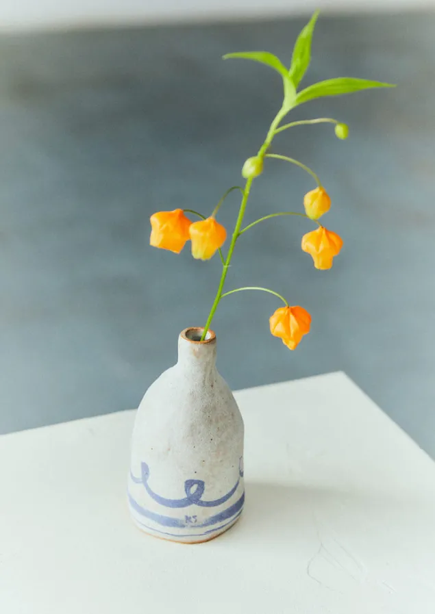 Decorative Pieces | Ceramics-TOAST Kate Semple Scroll Slab Bottle