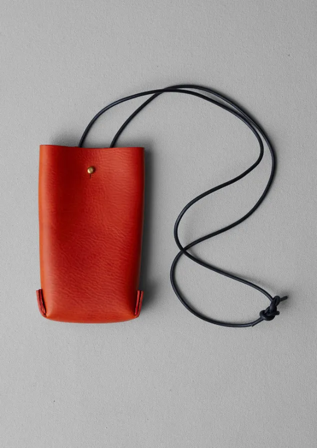 Bags & Belts-TOAST Kate Sheridan Jigsaw Pouch Bag Orange