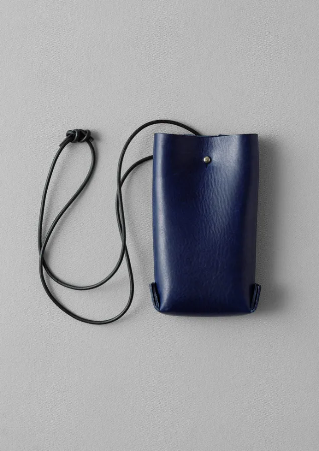 Bags & Belts-TOAST Kate Sheridan Jigsaw Pouch Bag Cobalt