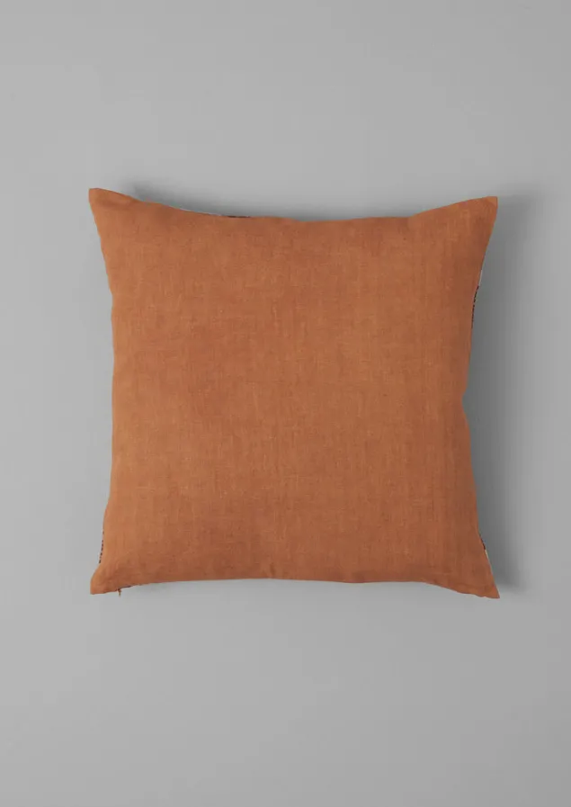 kinetic_geo_linen_cushion_cover_5-1.webp Textiles | Cushions & Covers-TOAST Kinetic Geo Linen Cushion Cover Sand/Berry