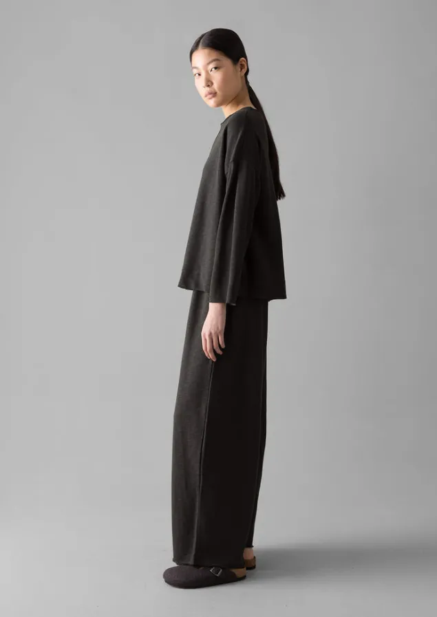loopback_jersey_sweater_2-2.webp Loungewear | Tops & Tees-TOAST Loopback Jersey Sweater Charcoal