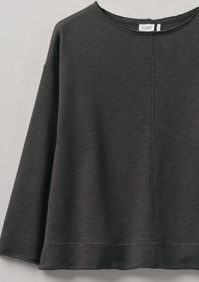 loopback_jersey_sweater_3-2.webp Loungewear | Tops & Tees-TOAST Loopback Jersey Sweater Charcoal