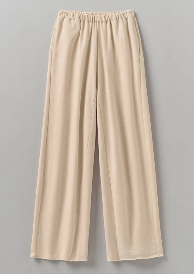 loopback_jersey_wide_leg_trousers_5.webp Jersey | Loungewear-TOAST Loopback Jersey Wide Leg Trousers Shell