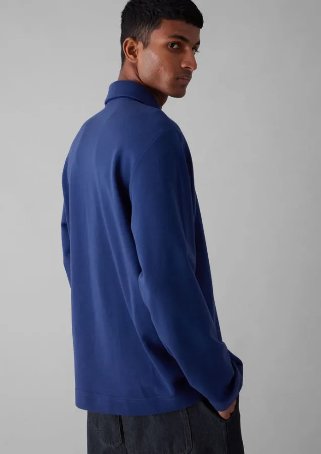 loopback_organic_cotton_jersey_shirt_7-1.webp Tops & Tees | Shirts-TOAST Loopback Organic Cotton Jersey Shirt WorkwearBlue