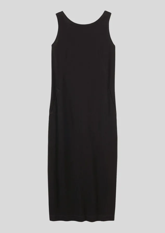 Loungewear | Dresses-TOAST Lydia Jersey Shift Dress WashedBlack