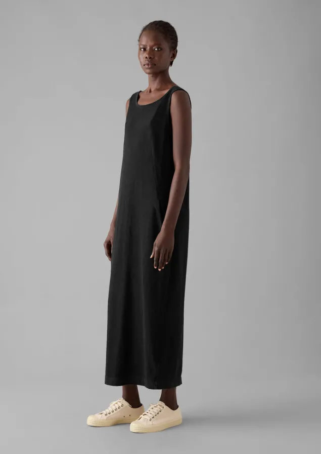 Loungewear | Dresses-TOAST Lydia Jersey Shift Dress WashedBlack