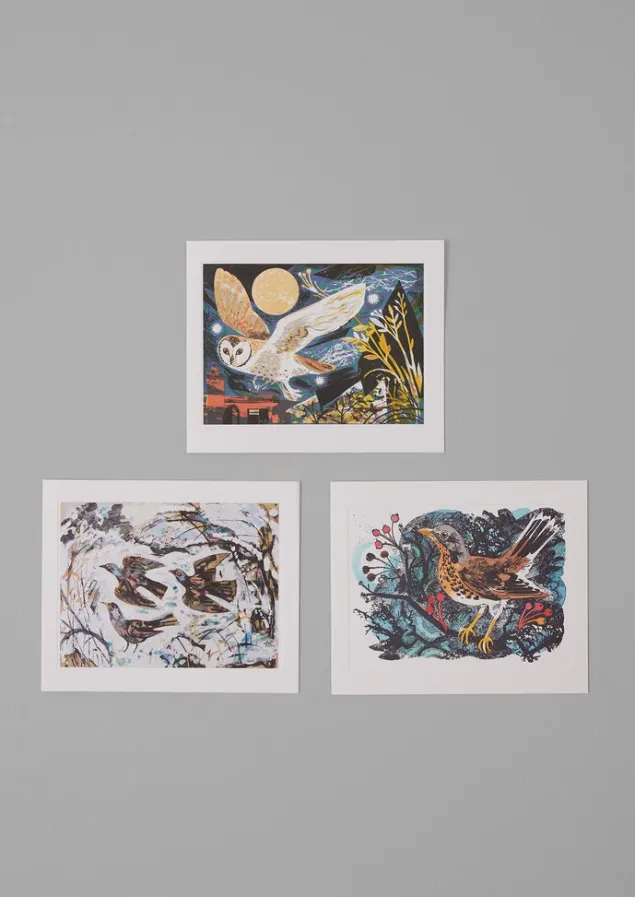 mark_hearld_greeting_card_set_5.webp Stationery | Christmas Decorations-TOAST Mark Hearld Greeting Card Set Multi