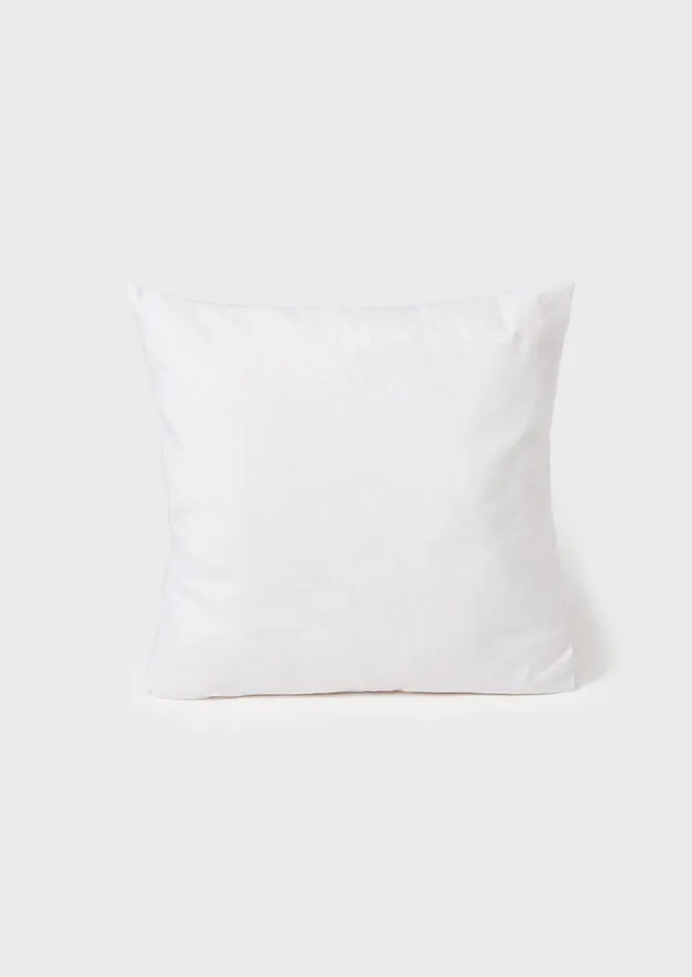 Textiles | Cushions & Covers-TOAST Medium Square Wool Cushion Pad White