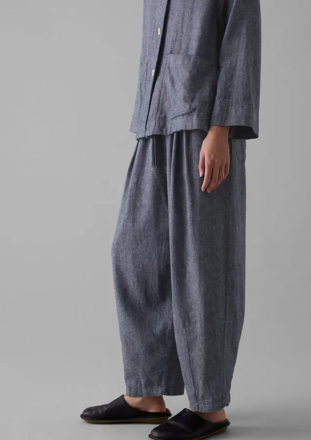 minako_cotton_linen_twill_trousers_11.webp Linen | Loungewear-TOAST Minako Cotton Linen Twill Trousers IndigoBlue