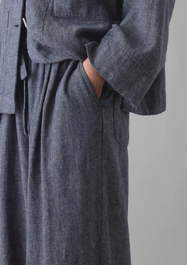 minako_cotton_linen_twill_trousers_4.webp Linen | Loungewear-TOAST Minako Cotton Linen Twill Trousers IndigoBlue