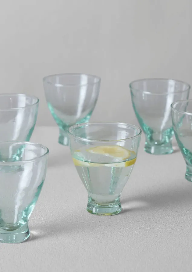mini_fluted_moroccan_glasses_set_3-1.webp Glass | Kitchen-TOAST Mini Fluted Moroccan Glasses Set Clear