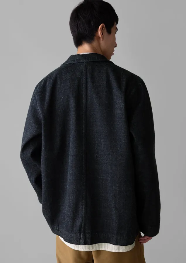 monty_japanese_denim_jacket_4.webp Denim | Workwear-TOAST Monty Japanese Denim Jacket Indigo